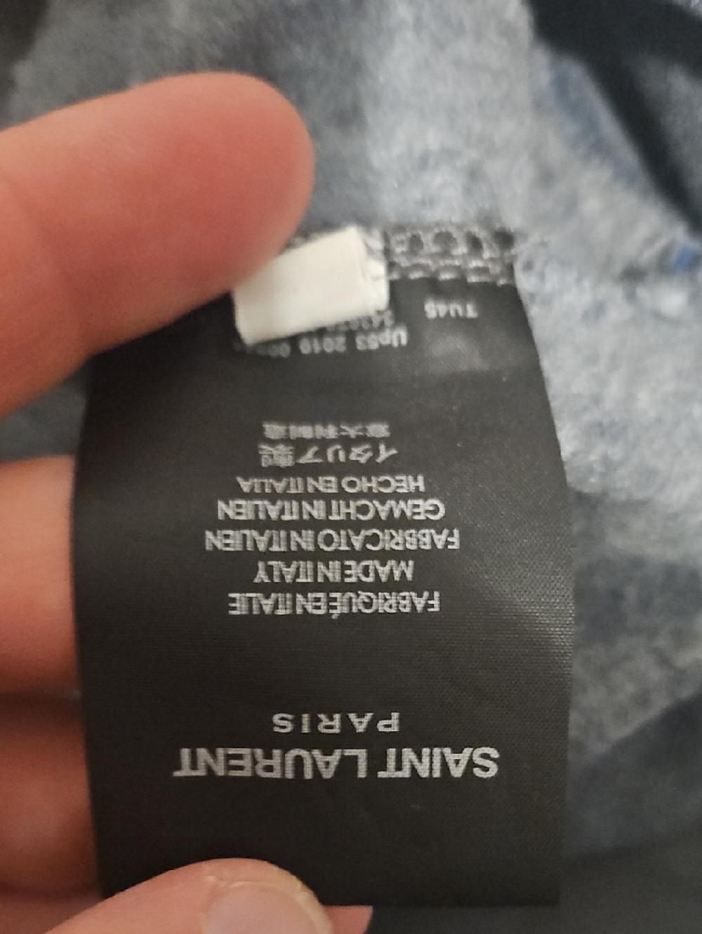Authentic Saint Laurent Thunder Bolt Sweatshirt Size M - Picture 4 of 4